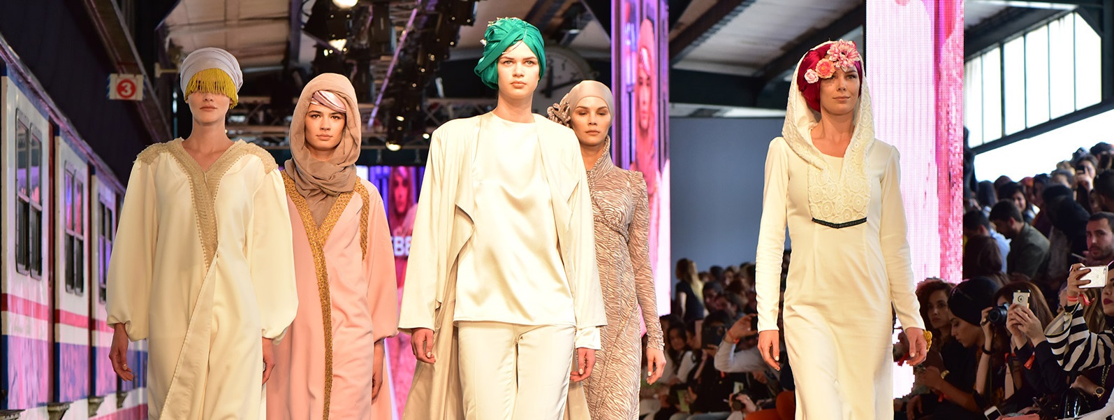 Halima Collaboration with Modanisa During Istanbul Modest Fashion Week