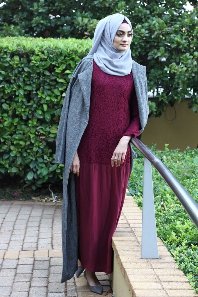 Modest winter hot sale dresses