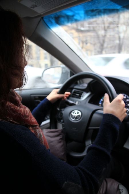 kyrgyzstan, muslim girl cab driver, goltune