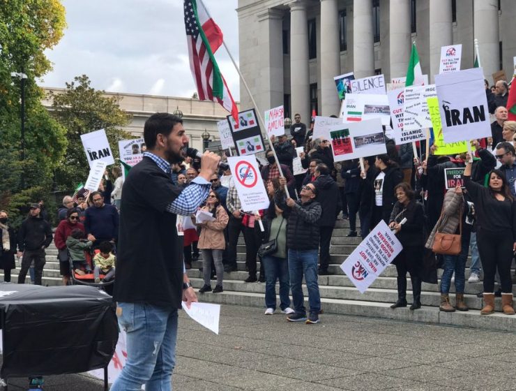 Iran protest seattle