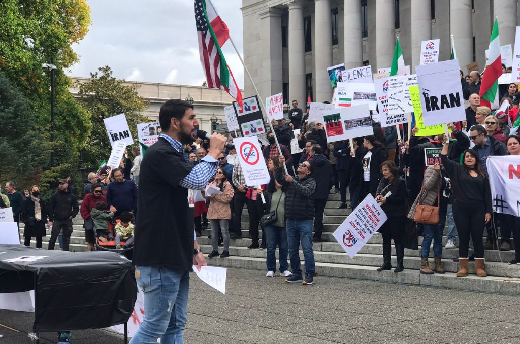 Iran protest seattle 