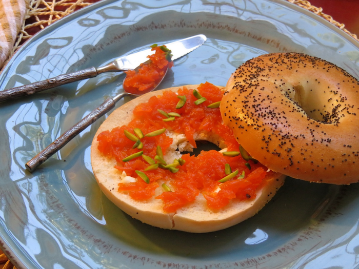 carrot jam thanksgiving table